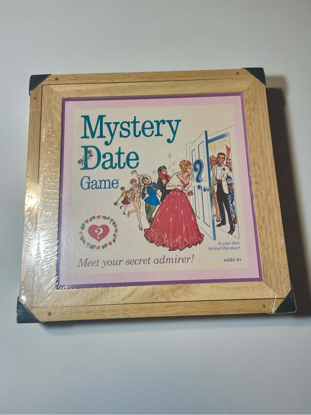 New & sealed retro Mystery Date Nostalgia Edition board game in wooden cabinet!